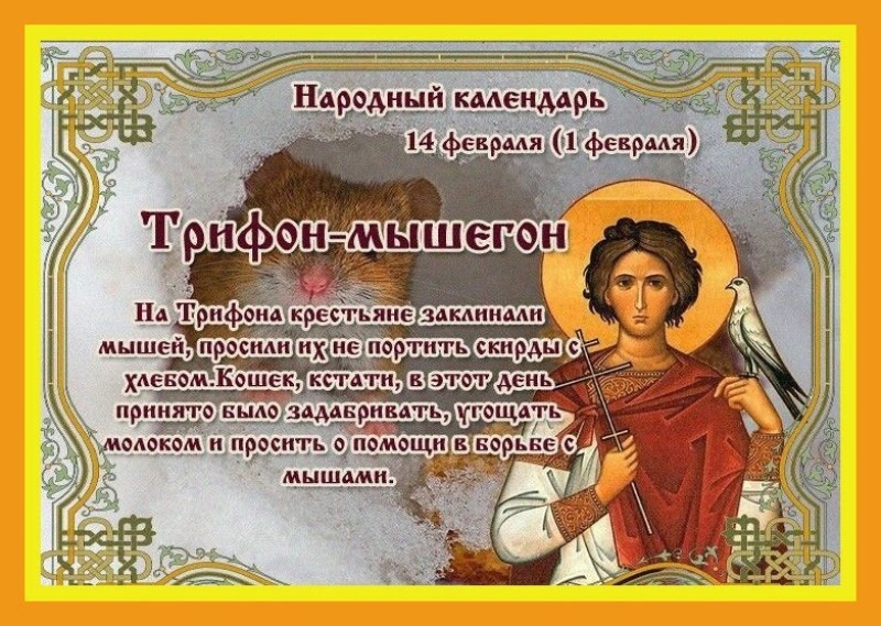 Трифон – мышегон: что не стоит делать 14 февраля, чтобы избежать проблем и неурядиц?