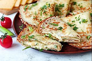 Блины с сыром