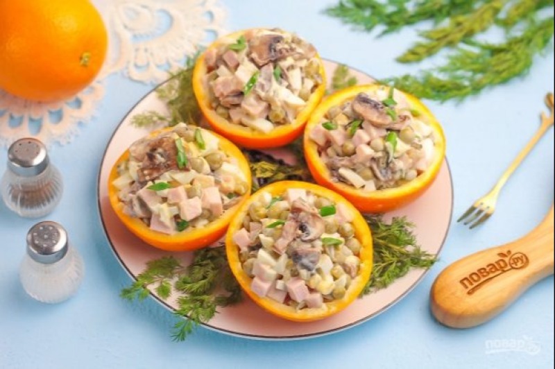 Фаршированные апельсины