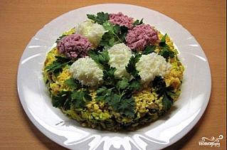 Салат "Сирень"