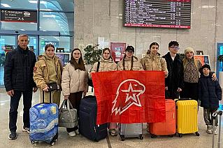 Донские юнармейцы отправились во Владивосток на смену «Лидеры побед»