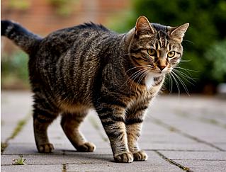 Почему кошки всегда приземляются на лапы?