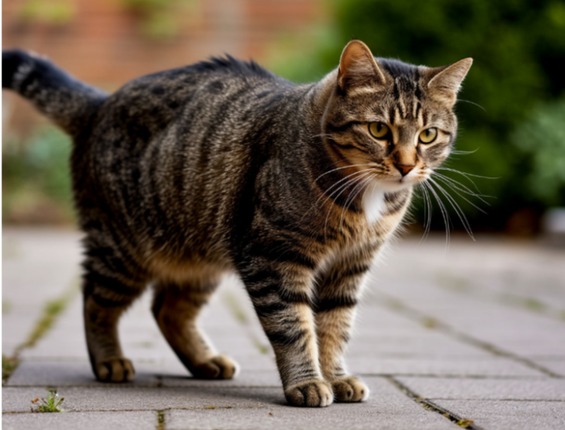 Почему кошки всегда приземляются на лапы?