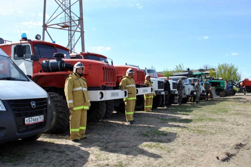 В Ростовской области стартовал пожароопасный сезон