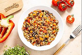 Гречка с овощами в мультиварке