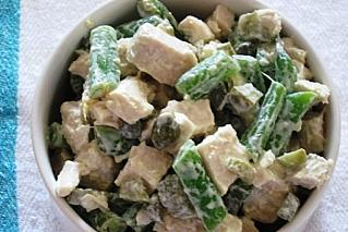 Французский куриный салат