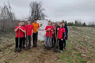 «Сад памяти» на Дону набирает обороты