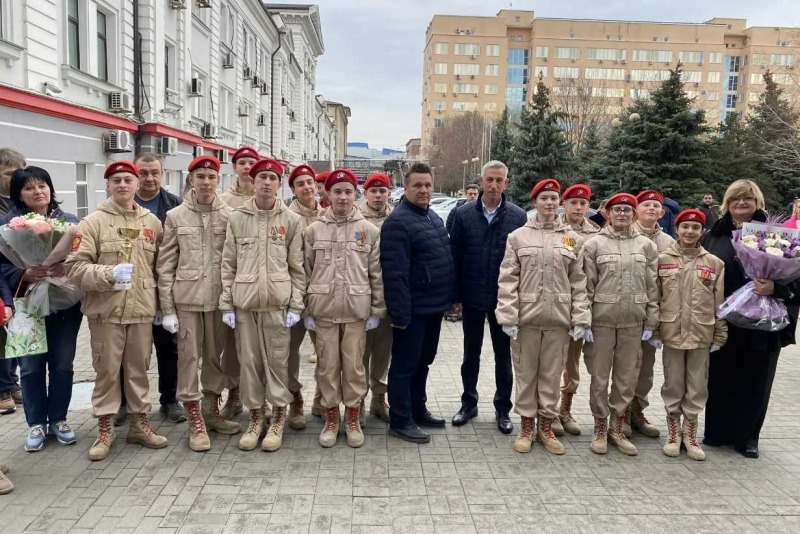 Ростовские юнармейцы стали чемпионами России