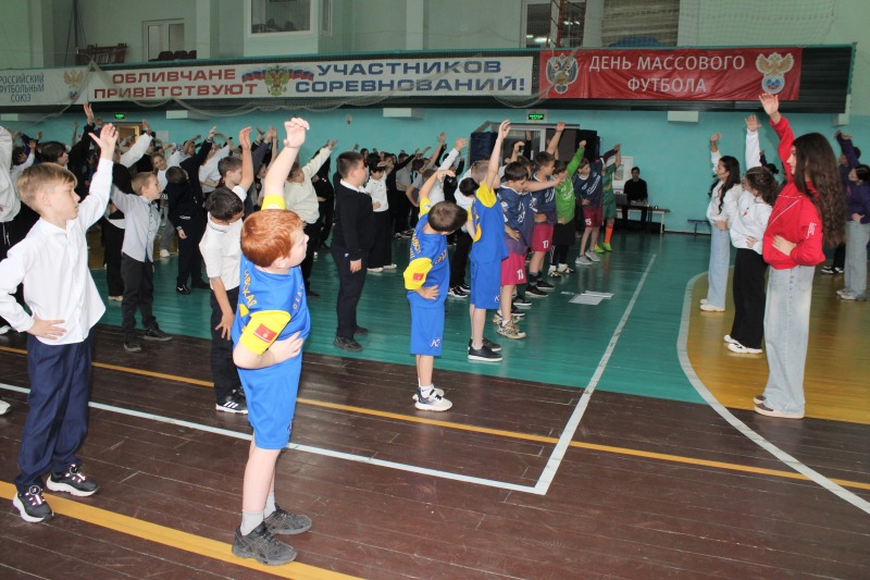 В День здоровья обливчане вышли на зарядку