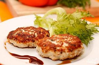 Котлеты куриные с сыром