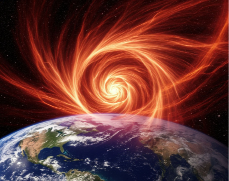 Сразу две магнитные бури накроют Землю в ближайшие сутки