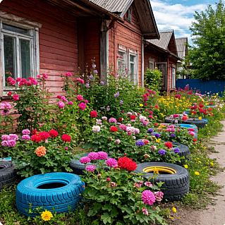 За лебедей и клумбы из шин грозят штраф и уголовная статья