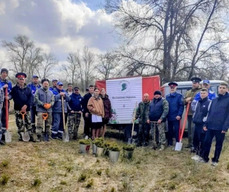 Советский район присоединился к акции «Сад памяти»