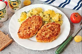 Рыбные котлеты с морковью