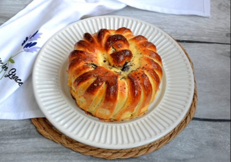 Булочка "Улитка" с маком