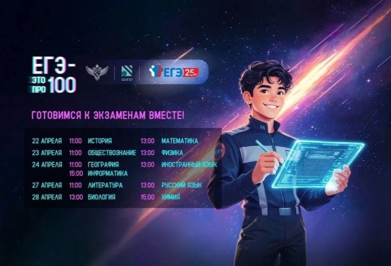 Выпускников приглашают к участию в онлайн-марафоне «ЕГЭ – это про100!»