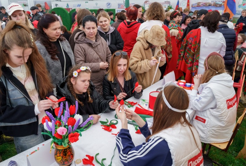 «Воспетая степь» — 2026: в Орловском районе отметили фестиваль цветущих тюльпанов