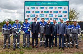 В поселок Чирский Советского района пришел долгожданный газ!