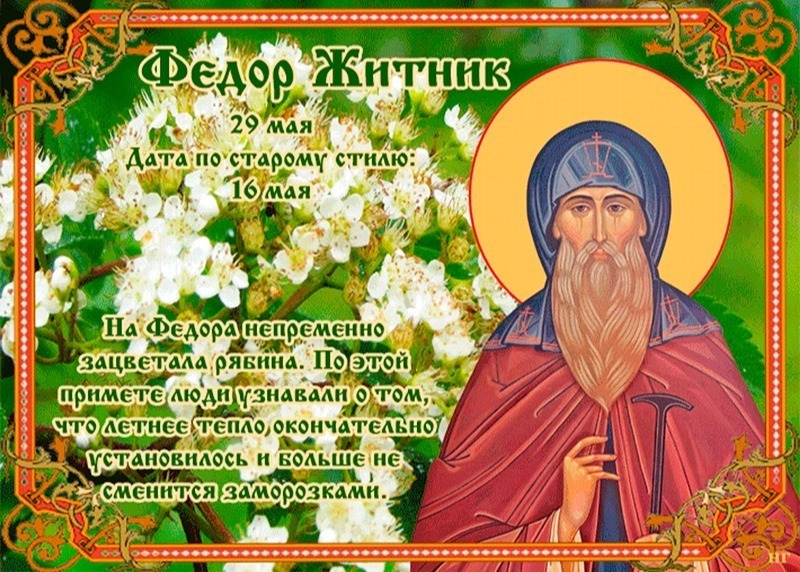 Федор Житник: какие дела 29 мая могут серьезно повлиять на дальнейшую жизнь?