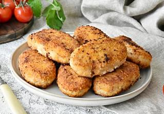 Щучьи котлеты с беконом
