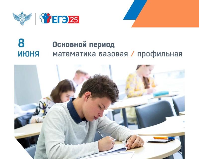 База и профиль: 8 июня российские выпускники сдают ЕГЭ по математике