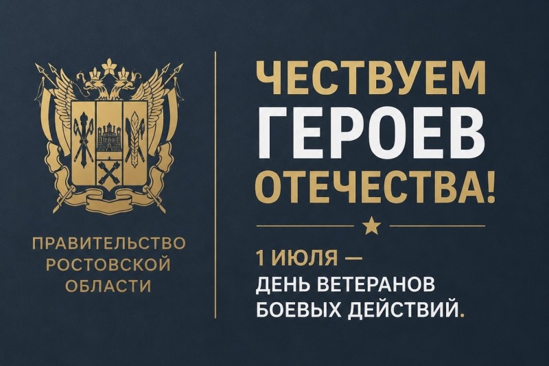 В муниципалитетах Дона отмечают День ветеранов боевых действий