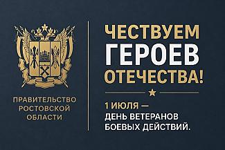 В муниципалитетах Дона отмечают День ветеранов боевых действий
