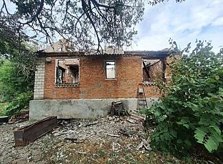 В Ростовской области пожилой мужчина не смог спастись из горящего дома