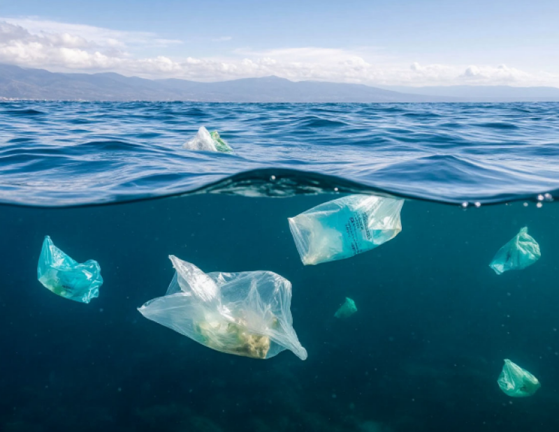 Создан пластик, растворяющийся в соленой воде