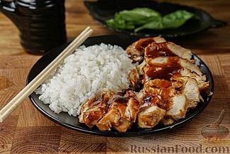 Курица под соусом терияки