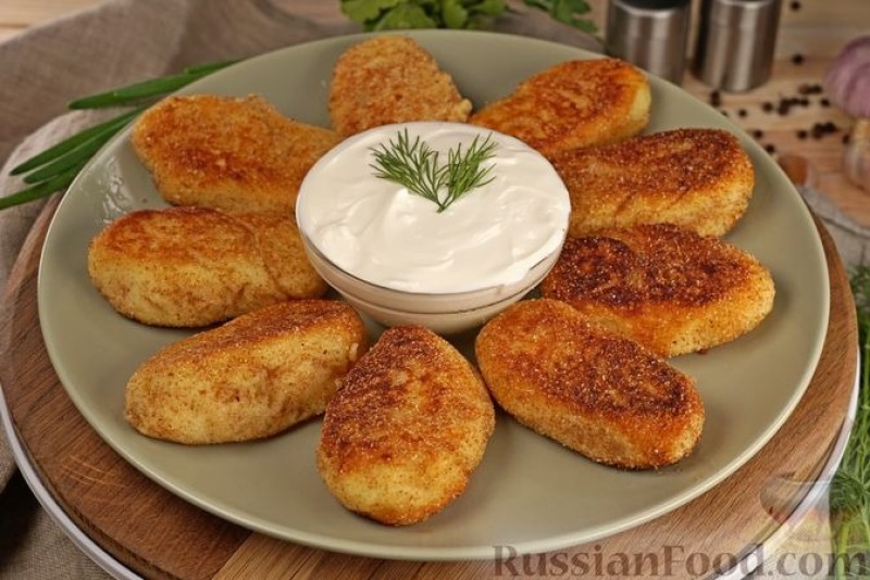 Картофельные котлеты