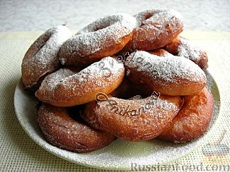 Пончики в ложке (без раскатывания теста)