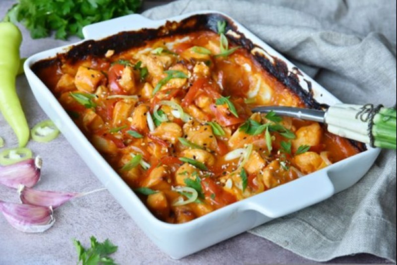 Стир-фрай из курицы