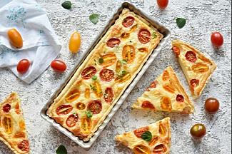Тарт с черри и сыром