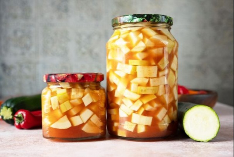 Консервы из кабачков