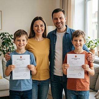 Семьи с двумя детьми смогут вернуть 7% от дохода в рамках новой налоговой выплаты