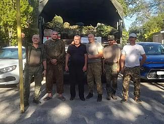 Гуманитарный конвой из Обливской вновь отправился к бойцам