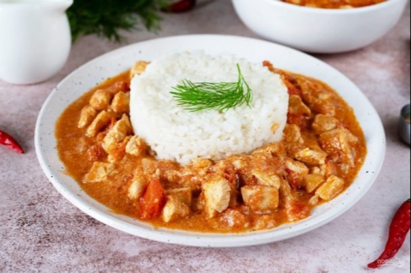 Курица карри