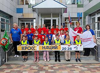 Обливские дошкольники присоединились к «Кроссу нации»