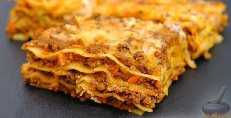 Лазанья с фаршем