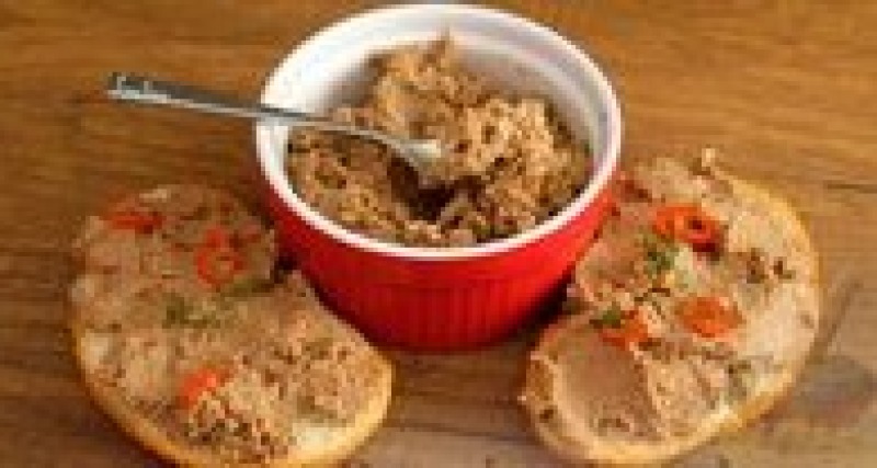 Домашний паштет из куриной печени
