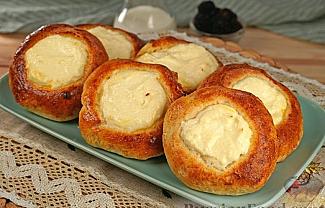 Классические ватрушки с творогом и ванилью