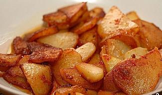 Картошка, жареная в мультиварке