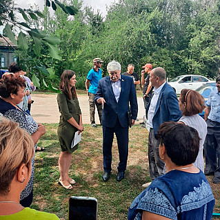 Рабочий визит заместителя председателя ЗСРО В.Н. Василенко