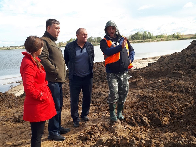 В Советском районе побывал министр природных ресурсов