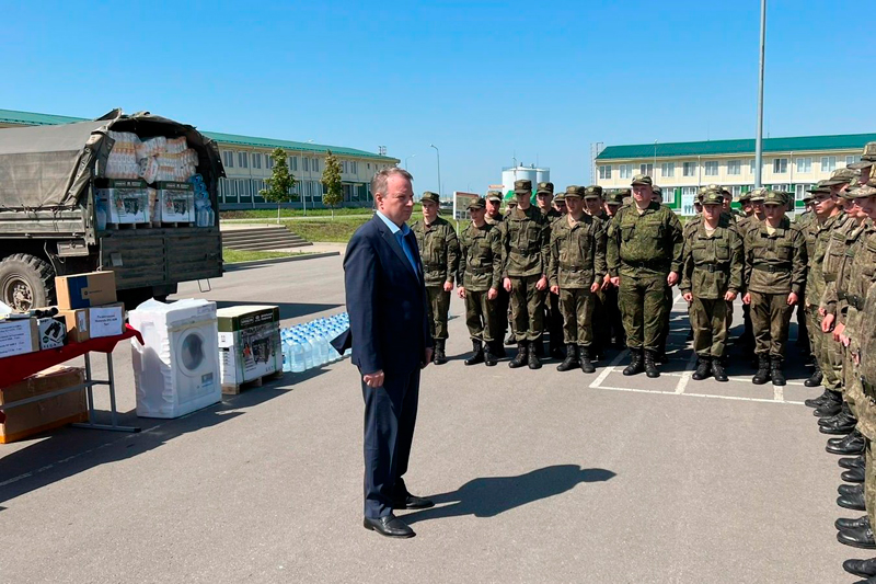 Очередная партия помощи передана в зону СВО