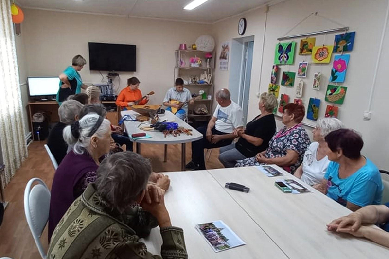 В Обливском районе прошел праздник балалайки