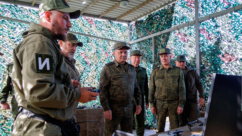 Министр обороны проверил боевую подготовку военнослужащих Южного военного округа