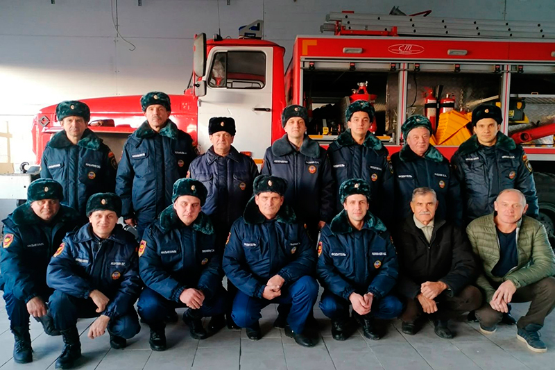 На боевое дежурство заступило ещё пять областных пожарных частей