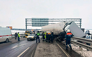 На трассе М-4 «Дон» погиб водитель экскаватора